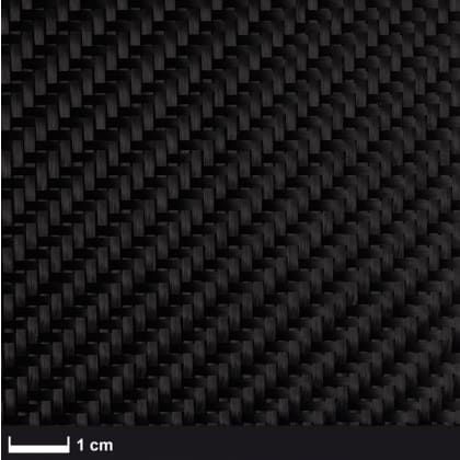 Kohlegewebe 200 g/m² (Style 452-5-Aero, Köper, schiebefest) 100 cm