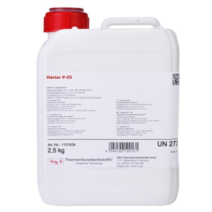 Hardener P-25 (for Mould Resin P and Mould Resin P-N / 20 min)