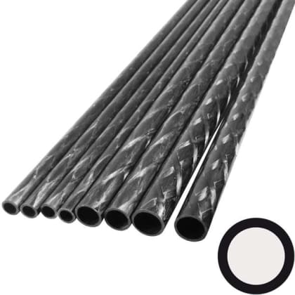 CARBON CFK-Rundrohre pullwinded