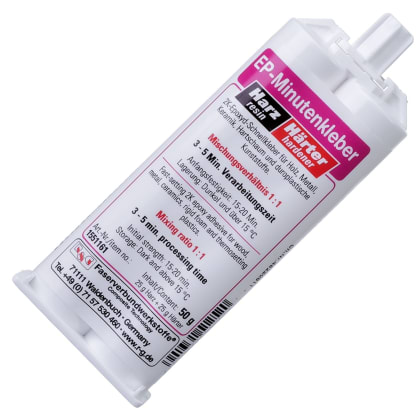 Epoxid-Minutenkleber (MV 1:1) Doppelkartusche, 50 g