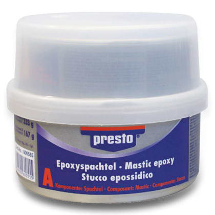 Presto Epoxy Filler white + Hardener, 500 g