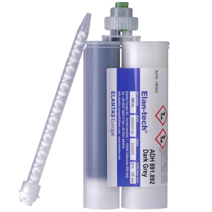 Elan-tech® ADH 891.892 NF Epoxy adhesive (dark grey), 400 ml (MR 2:1)