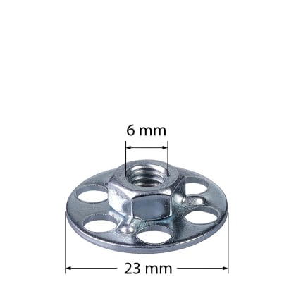 Composite Sechskantmutter MS F1 S 23 (M6)