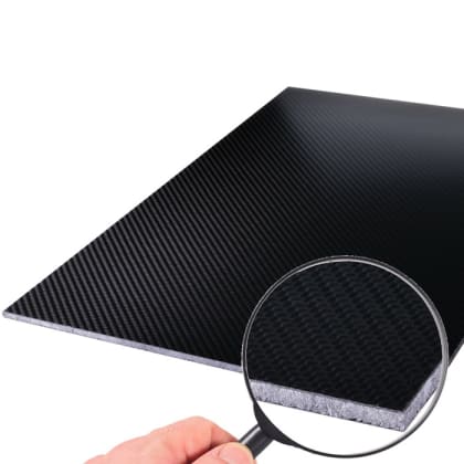 CARBON fibre sandwich sheets with AIREX® T90.60 core