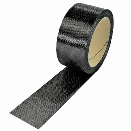 Kohlefaserband 300 g/m² (unidirektional) 45 mm