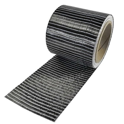 Kohlefaserband 250 g/m² (unidirektional) 100 mm