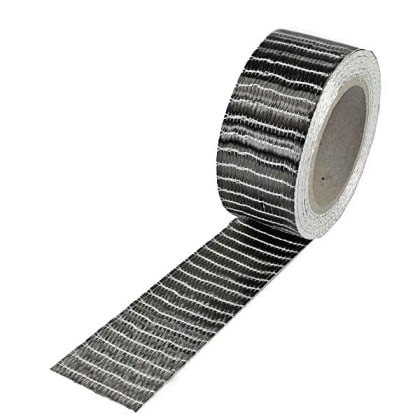 Kohlefaserband 250 g/m² (unidirektional) 25 mm