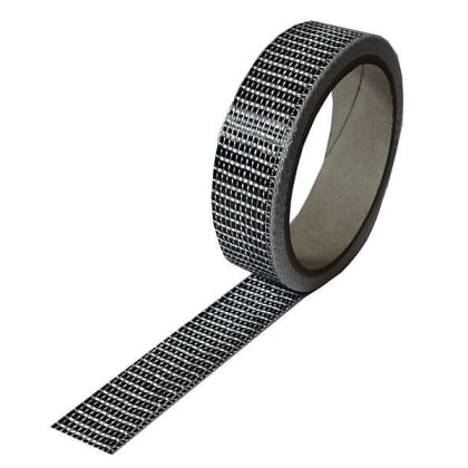 Kohlefaserband 125 g/m² (unidirektional) 25 mm