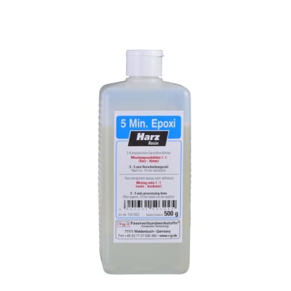 5 Minuten-Epoxi (Harz) Flasche/ 500 g