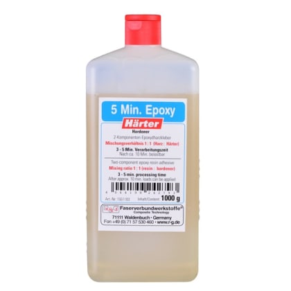 5 Minute Epoxy (Hardener) bottle/ 1 kg