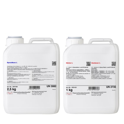 Epoxy Resin L + Hardener L (40 min.) kit/ 3,5 kg