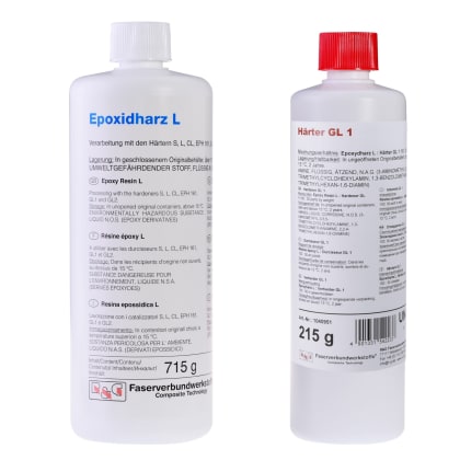 Epoxy Resin L + Hardener GL 1 (30 min) kit/ 930 g