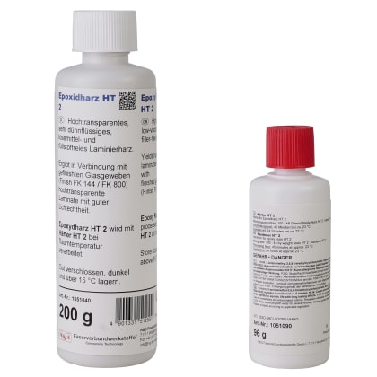 Epoxy Resin HT 2 + Hardener HT 2, kit/ 296 g