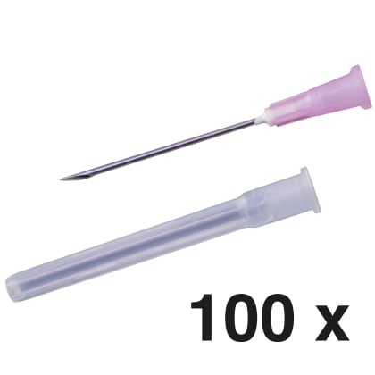 Dosierkanüle (1,2 x 40 mm) spitz, Packung/ 100 St.