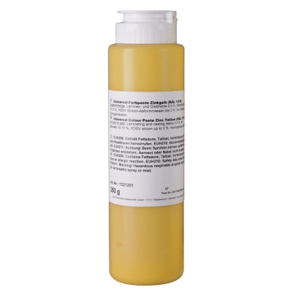 Universal Epoxy Colour Paste Zinc yellow, squeeze bottle/ 250 g 