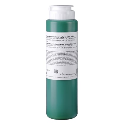 Universal-Epoxid-Farbpaste smaragdgrün, Quetschflasche/ 1 kg