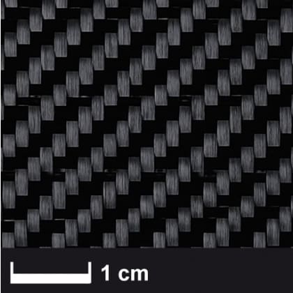 Carbon fabric 245 g/m² (twill weave) 100 cm