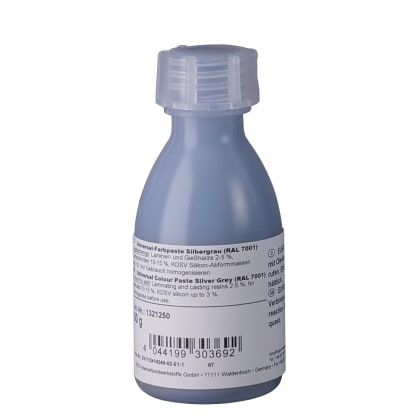 Universal Epoxy Colour Paste Silver grey, squeeze bottle/ 50 g 