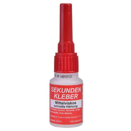 Superglue medium-viscosity, bottle/ 20 g