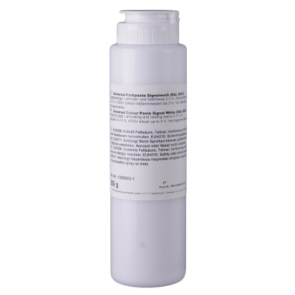 Universal-Epoxid-Farbpaste signalweiß (RAL 9003) Quetschflasche/ 250 g