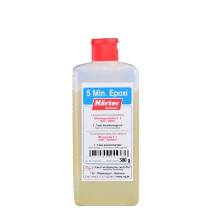 5 Minute Epoxy (Hardener) bottle/ 500 g