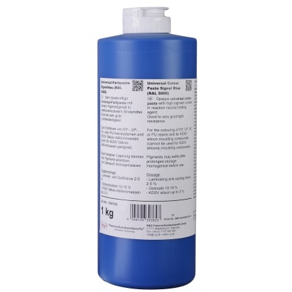 Universal-Epoxid-Farbpaste signalblau, Quetschflasche/ 1 kg