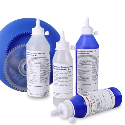 Silikonkautschuk ADDV-25 BLAU (Packungen A+B)