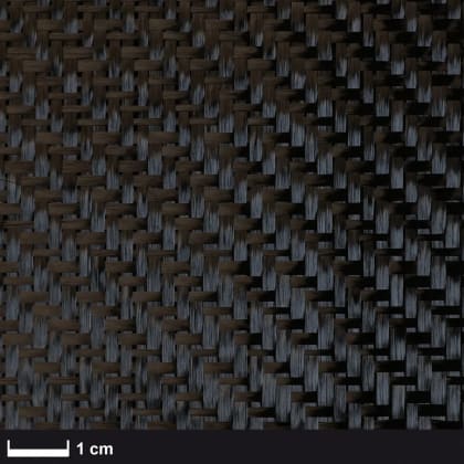 Carbon fabric 160 g/m² (twill weave) 100 cm, roll/ 0,5 m