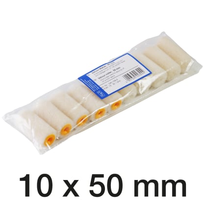 Velour-Walze 50 mm, Packung/ 10 Stk.