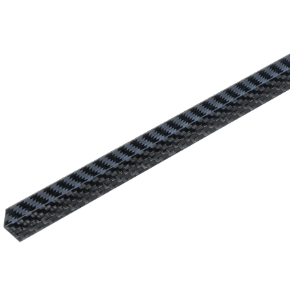 CARBON-Winkel L-Profil aus Carbon-Laminat (10 x 10 x 0,5) x 1000 mm