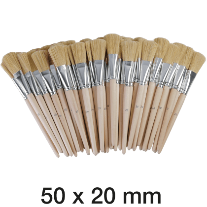 Laminating brush 20 mm, pack/ 50 pcs