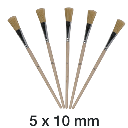 Laminierpinsel 10 mm, Packung/ 5 Stück
