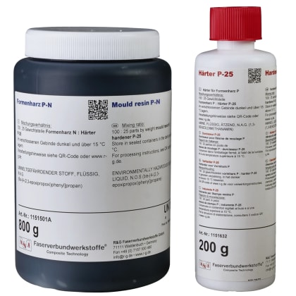 Formenharz P-N + Härter P-25 (20 Min.) Packung/ 1 kg