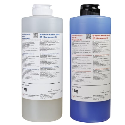Silikonkautschuk ADDV-25 BLAU, Packung/ 2 kg