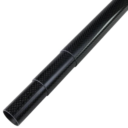Carbon-Rundrohr-Set, teleskopierbar (Ø 28/26 + 26/24 + 24/22) × 600 mm