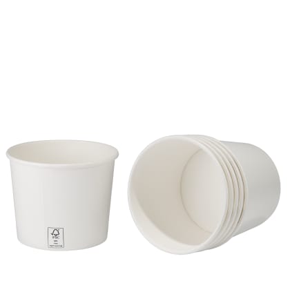 Cardboard mixing cup, 300 ml (Ø 90/70 mm, H 70 mm) pack/ 5 pcs