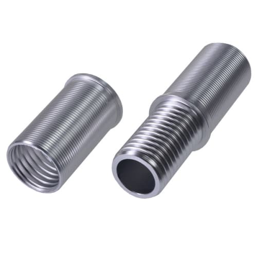 Threaded inserts aluminium (Inner Ø 28 mm), sets