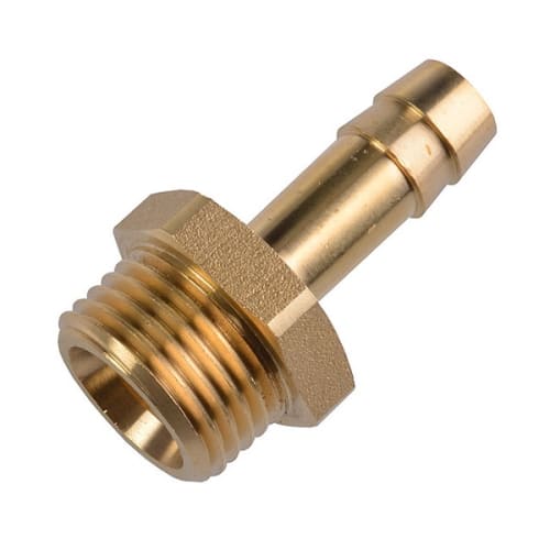 Screw-in hose nozzle for inner-Ø 10 mm, thread G 1/2" a 