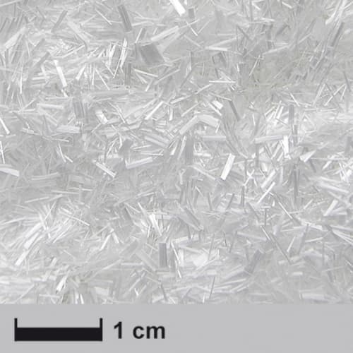 Chopped glass fibre strands 3 mm