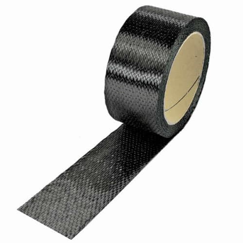 Carbon fibre tape 300 g/m² (unidirectional) 45 mm