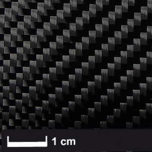 Carbon fabric 245 g/m² (twill weave) 100 cm
