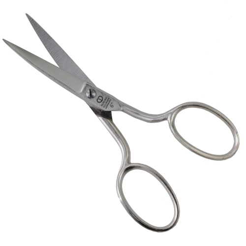 Fabric scissors curved (offset handles), 16 cm / 6" length