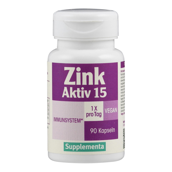 Produktfoto: Zink Aktiv 15 Supplementa