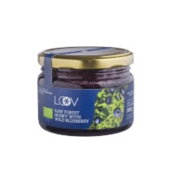 Produktfoto: Roher Wald-Honig mit Wilder Blaubeere
