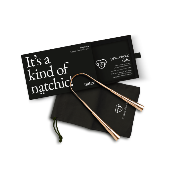 Produktfoto: Premium Copper Tongue Scraper | Natch