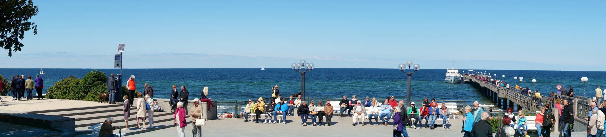 Die Seebrücke Kühlungsborn Ost Seebrücke in Kühlungsborn Ost