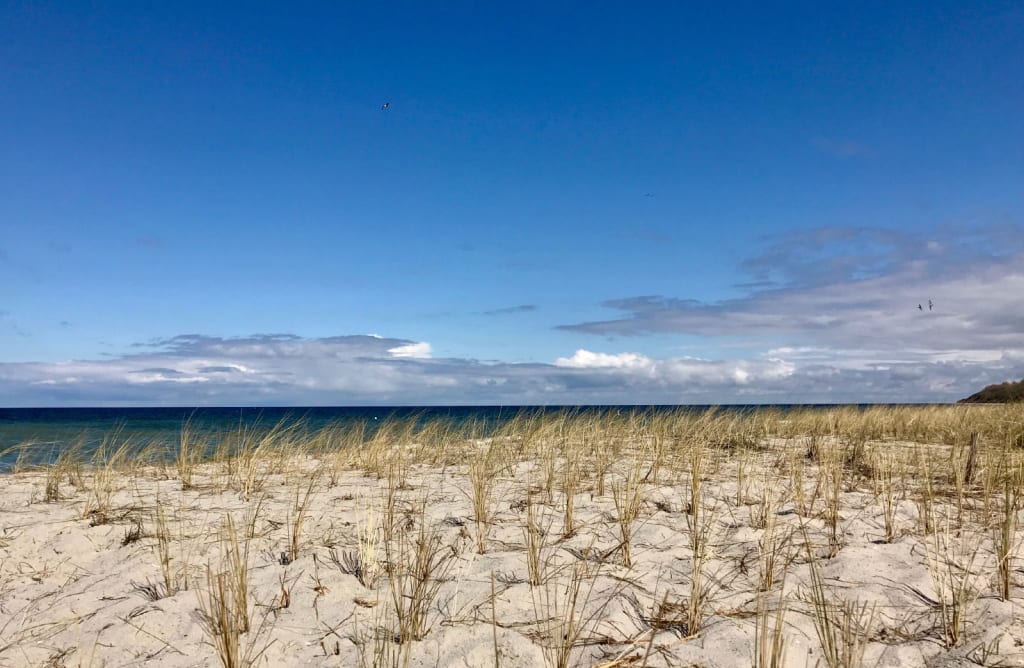 Blick auf die Ostsee in Rerik
