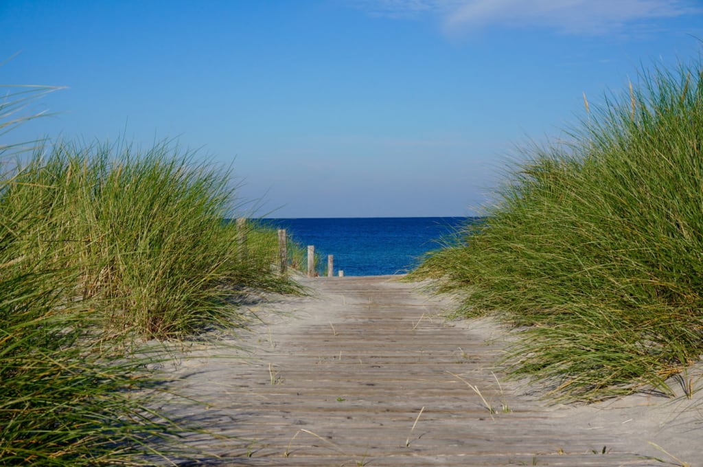 Zugang zum Strand in Rerik