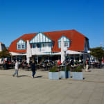 Restaurants am Haffplatz in Rerik