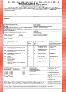 deLUXE-ERP-Modul "Dangerous Goods Management"